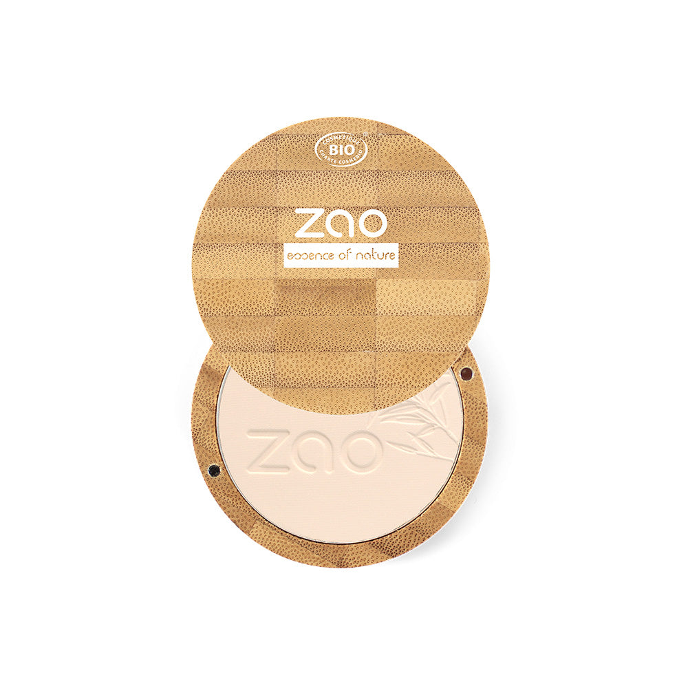 Polvo compacto orgánico