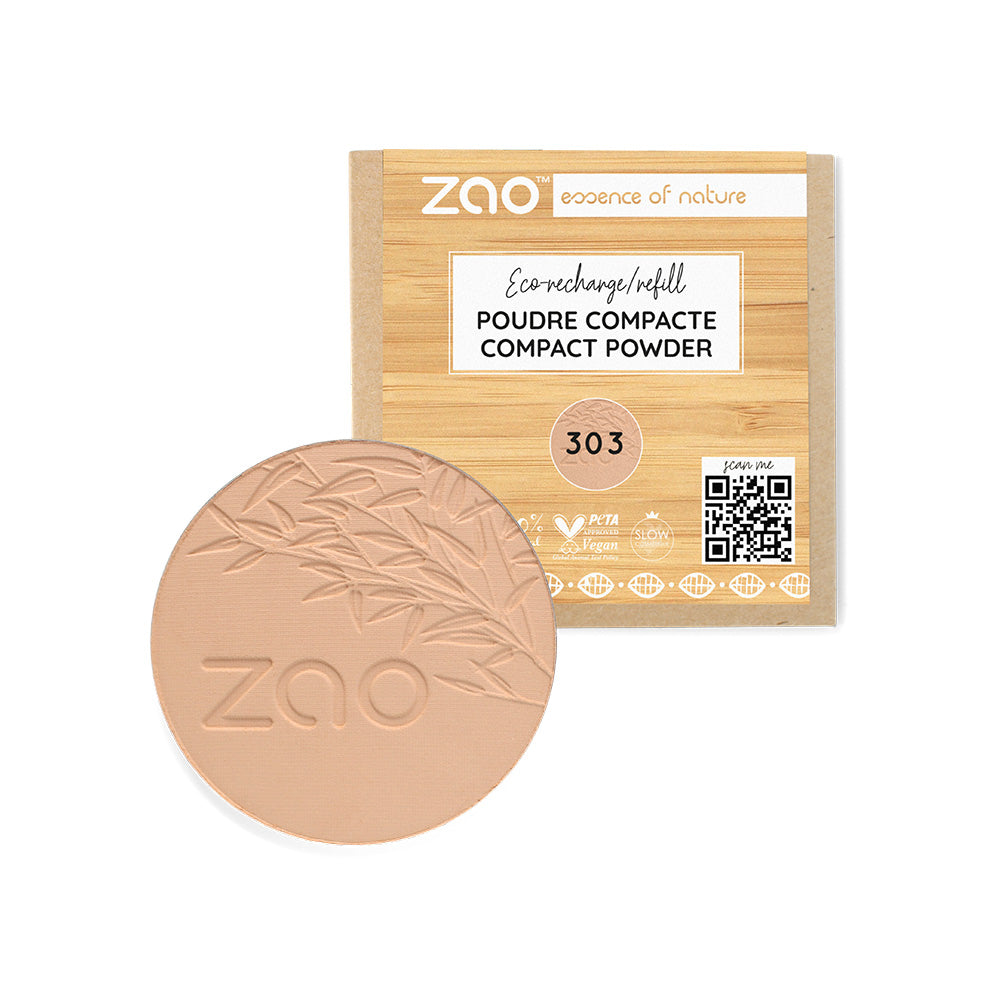 Polvo compacto orgánico (recarga)