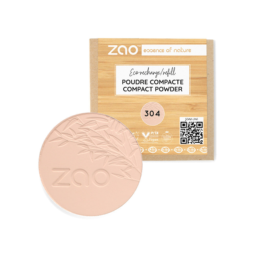 Polvo compacto orgánico (recarga)