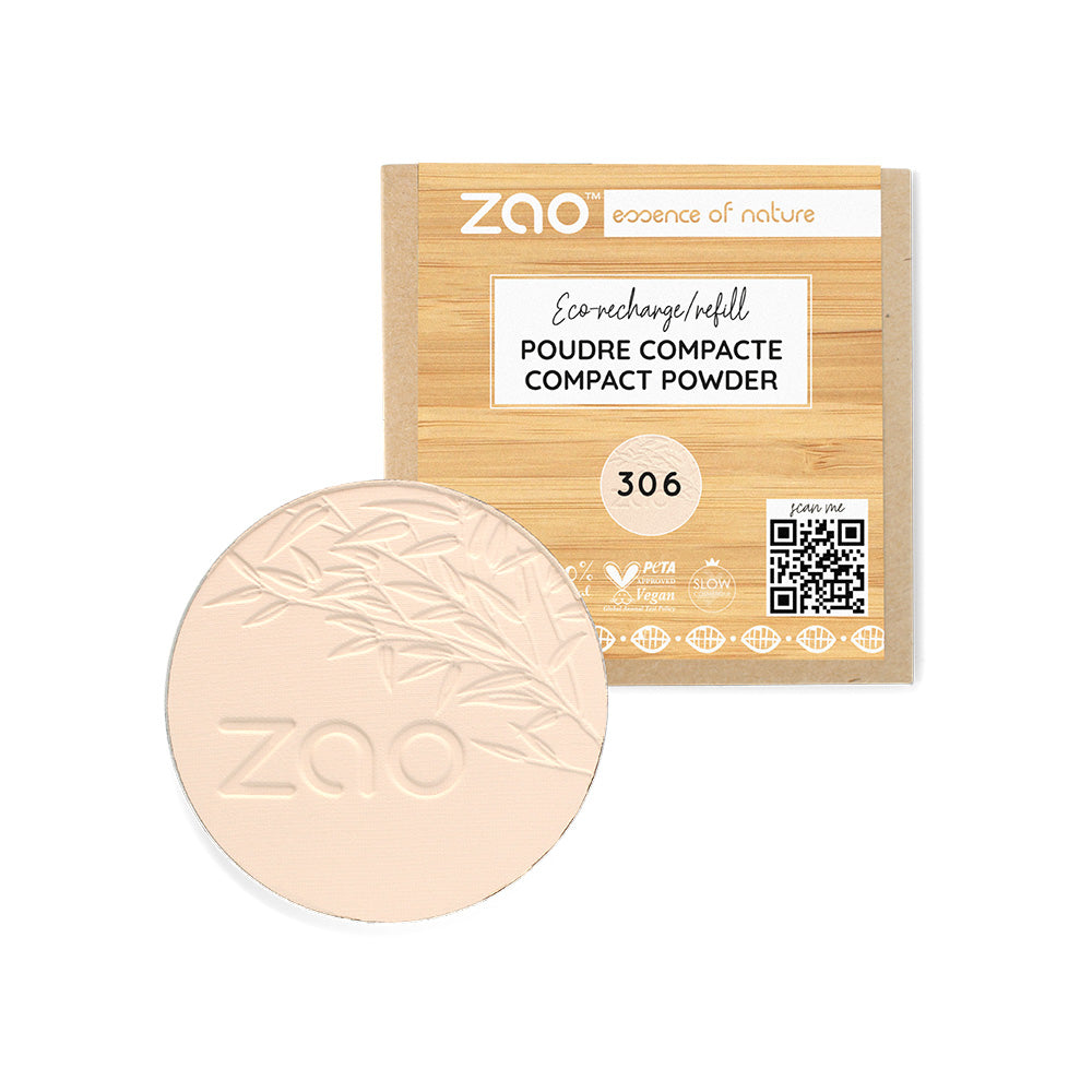 Polvo compacto orgánico (recarga)