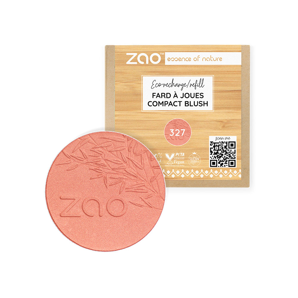 Rubor compacto orgánico (recarga)