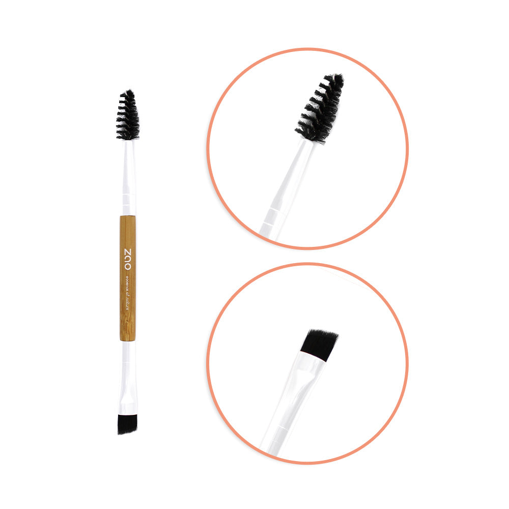 Duo Eyebrow Brush
